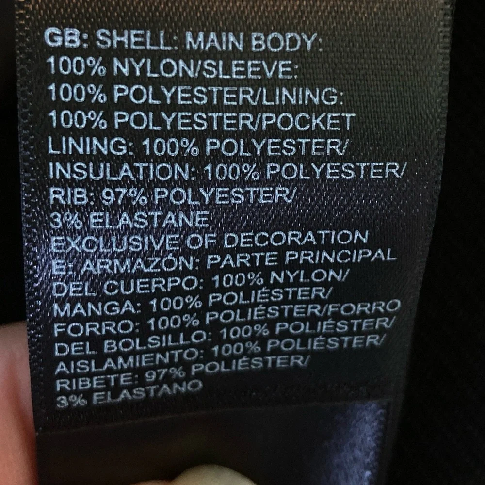The North Face Transbay‎ Insulated Vasity Jacket Black Quilted Pockets (Size XL)